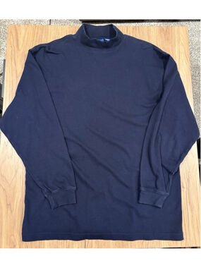 Pendleton Shirt Mens Medium Long Sleeve Stretch Pullover Cotton Blue Casual